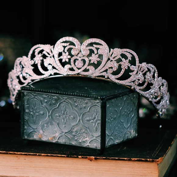 Diana Princess Spencer Tiara, Royal Tiara Replica, Wedding Tiara.